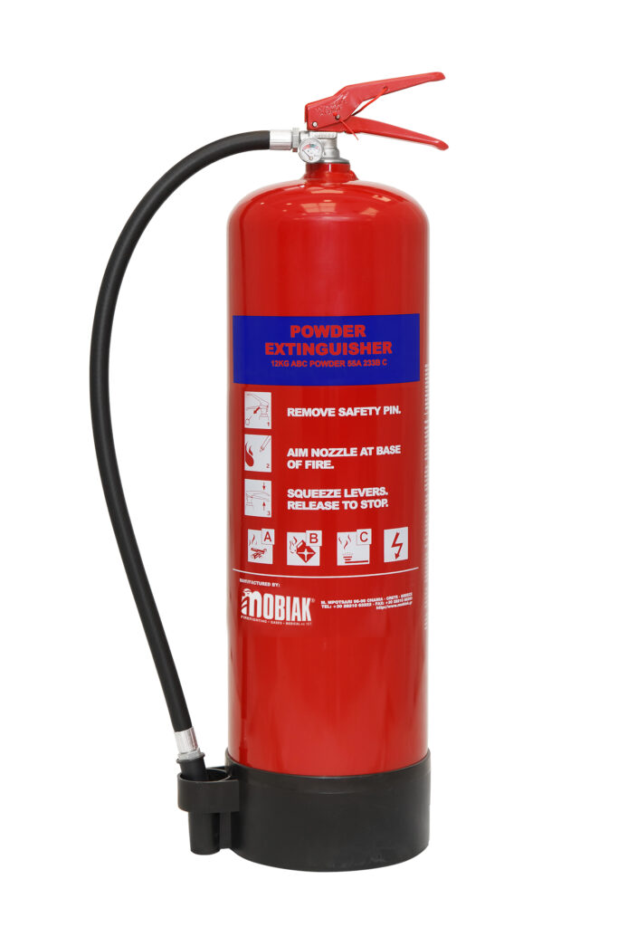 Fire Extinguisher 12Kg Dry Powder (BSI KITEMARK) - ДЕНИ ФАЙЕР ООД