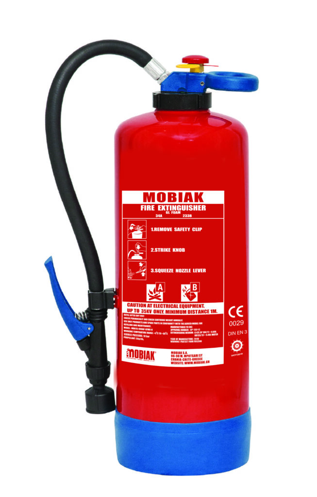 Fire Extinguisher 6lt Foam Afff With Int Cartridge ДЕНИ ФАЙЕР ООД 