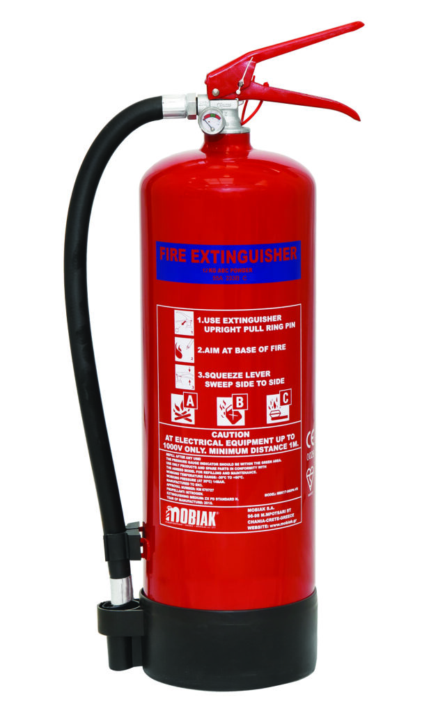 Fire Extinguisher 12Kg powder (BSI KITEMARK) - ДЕНИ ФАЙЕР ООД