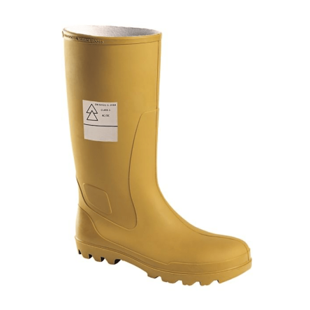 Insulating safety boot against electrical hazards